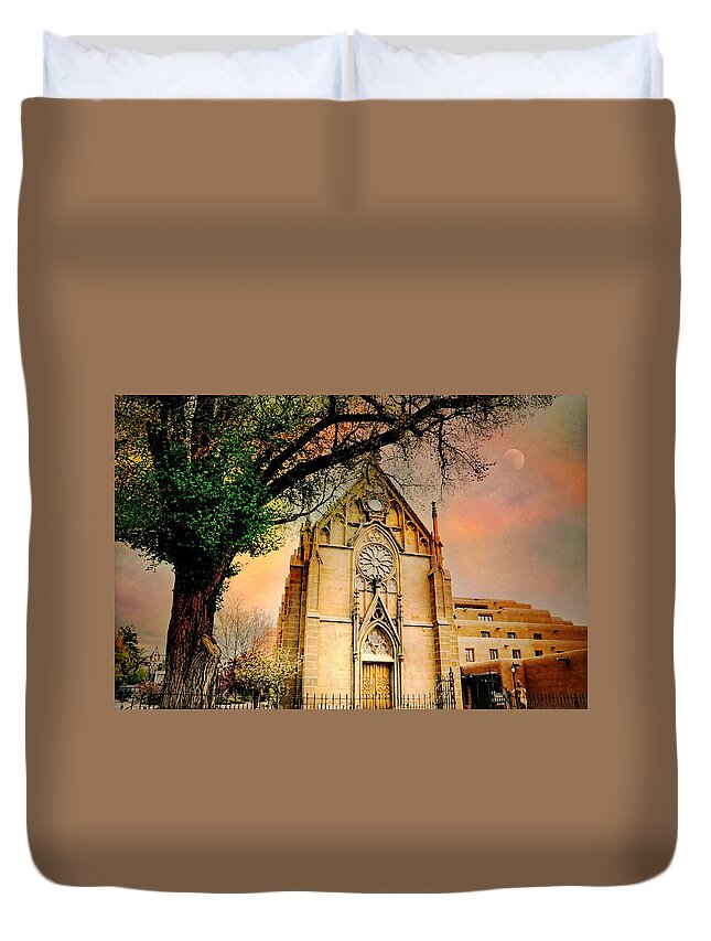 Church Duvet Cover featuring the photograph Catholic Apostolic Church of Antioch by Diana Angstadt