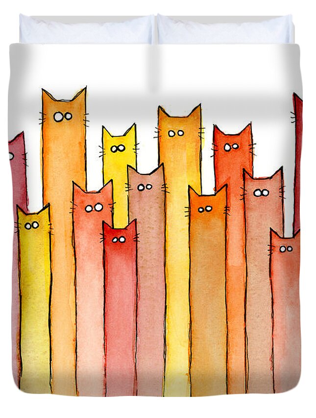 Halloween Cat Duvet Covers