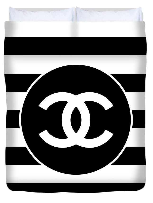 Chanel Stripe Pattern Black And White 2 Fashion And