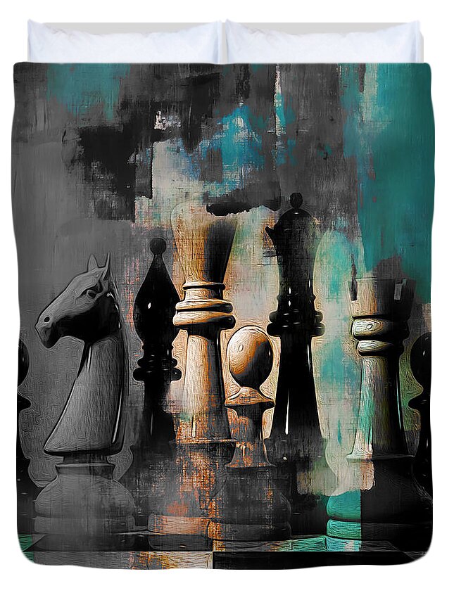 Chess Board 87 Painting by Gull G - Fine Art America