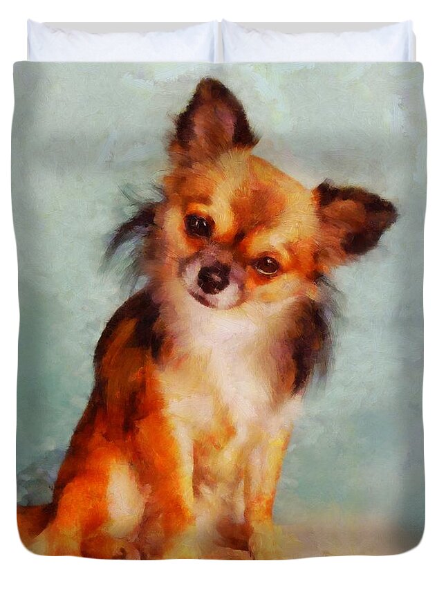 Chihuahua Duvet Cover For Sale By Esoterica Art Agency