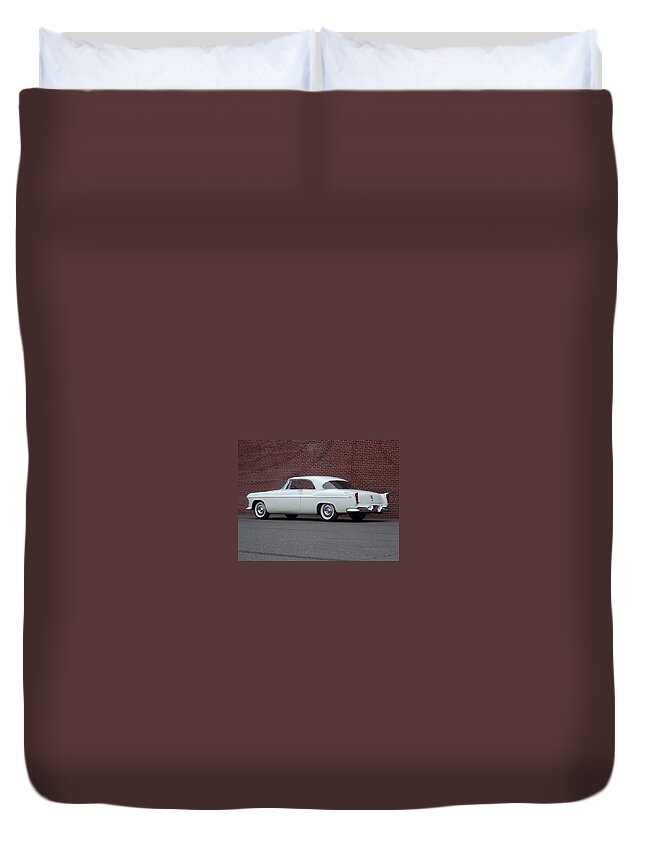 Chrysler C-300 Duvet Cover featuring the photograph Chrysler C-300 by Jackie Russo