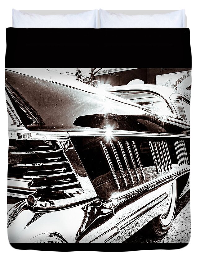 2016 Duvet Cover featuring the photograph Classic Buick III by Wade Brooks