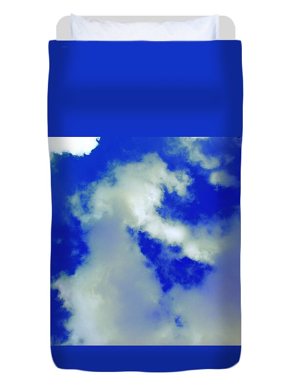 Sky Duvet Cover featuring the photograph Cloud 1 by M Diane Bonaparte