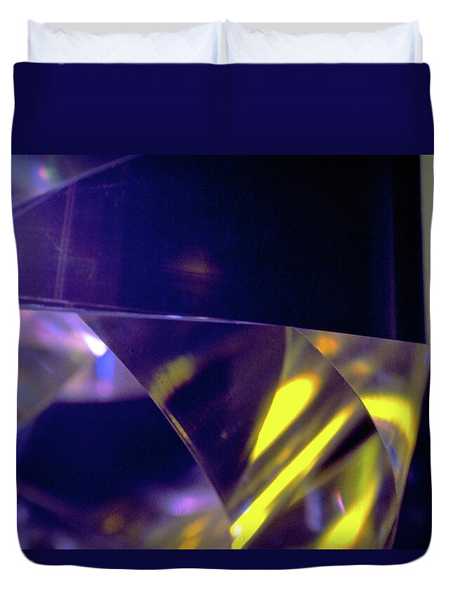 Purple Duvet Cover featuring the photograph Color Complements by Kathy Corday