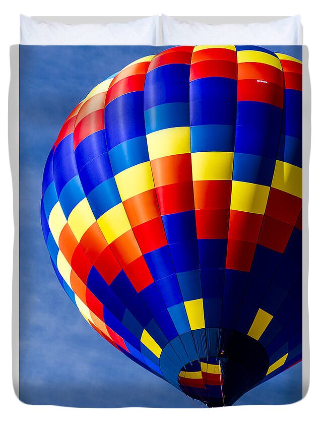 Colorado Duvet Cover featuring the photograph Color High in the Sky by Teri Virbickis