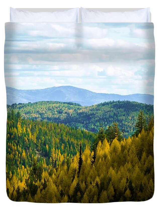 Sherman Pass Duvet Cover featuring the photograph Colors of Sherman's Pass by Troy Stapek
