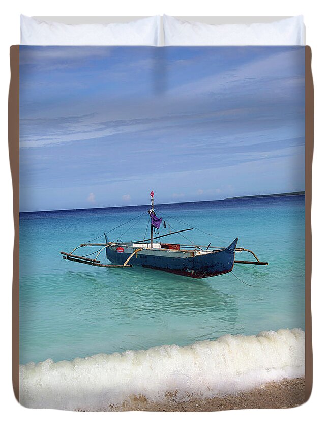 Asia Duvet Cover featuring the photograph could I feel a thing by Jez C Self