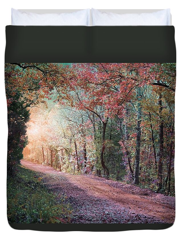 Country Duvet Cover featuring the photograph Country Road by Bill Stephens