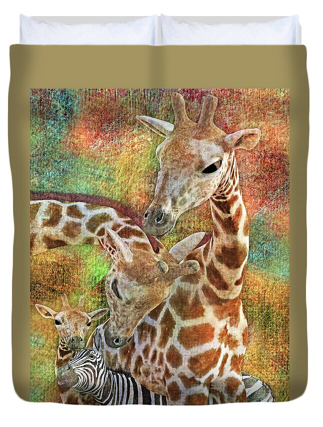 Mom And Baby Zebra Duvet Covers