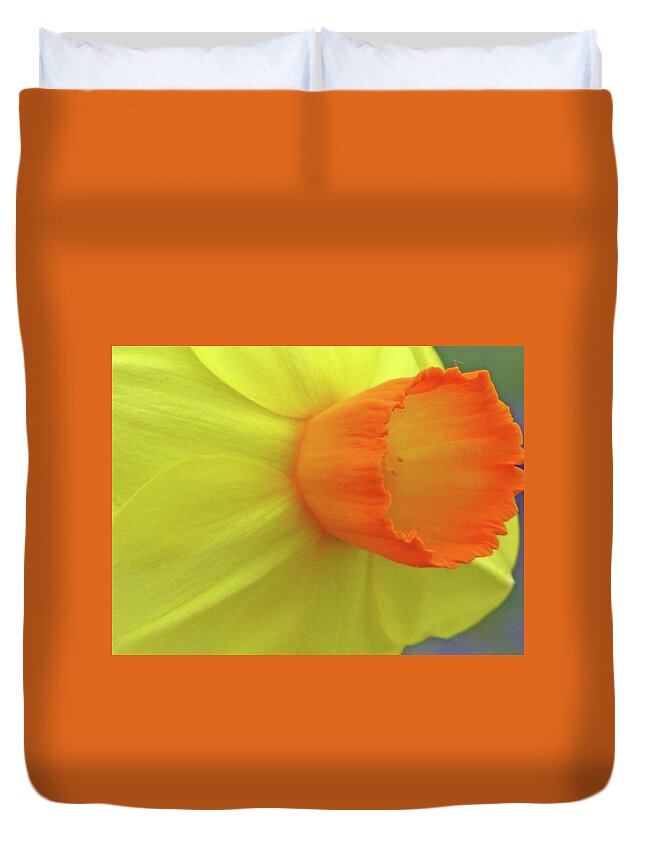 Daffodil Duvet Cover featuring the photograph Dallas Daffodils 39 by Pamela Critchlow