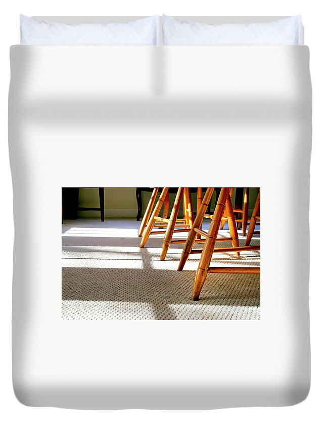 America Duvet Cover featuring the photograph Death Takes People Away - Life Steals Them by KG Thienemann