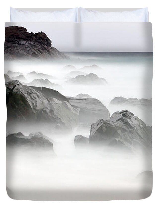 Deception Duvet Cover featuring the photograph Deception by Nicholas Blackwell