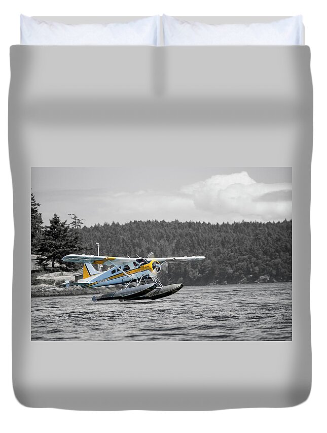 San Duvet Cover featuring the photograph Destination Friday Harbor by Betsy Knapp