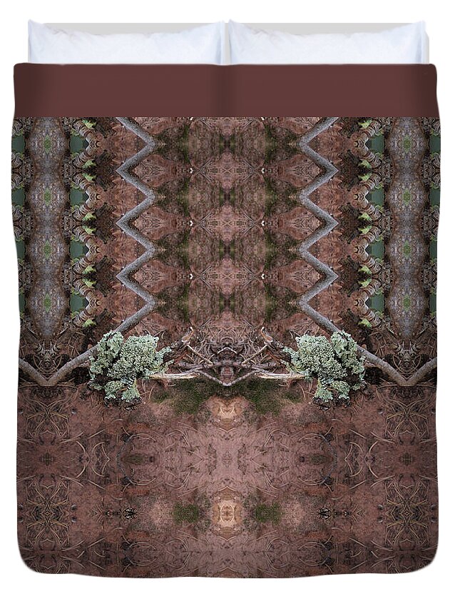 Surreal Creatures Duvet Cover featuring the digital art Do You See What I See by Julia L Wright