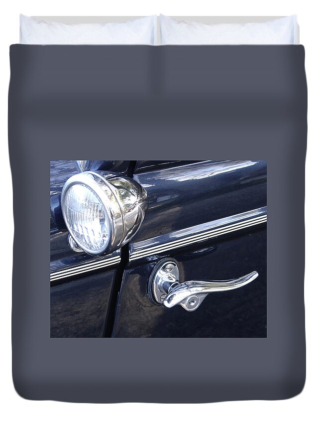 Aged Duvet Cover featuring the photograph Door by Dennis Dugan