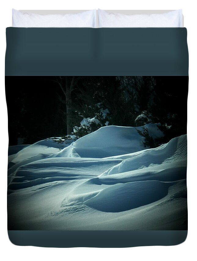 Virginia Duvet Cover featuring the photograph Drifts by Joyce Kimble Smith