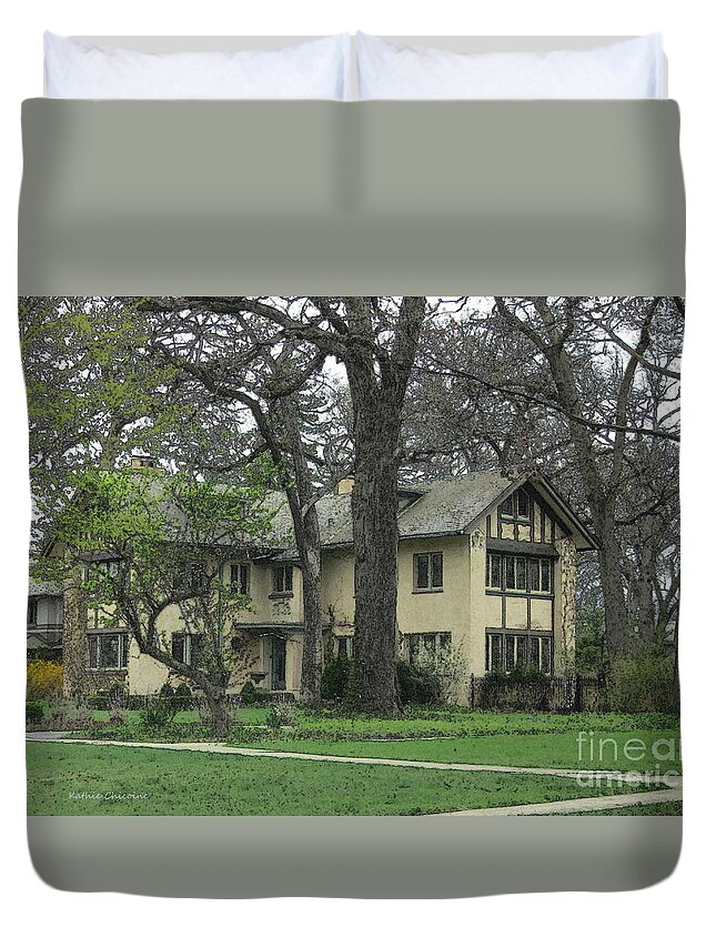 Photography Duvet Cover featuring the photograph Early Spring by Kathie Chicoine