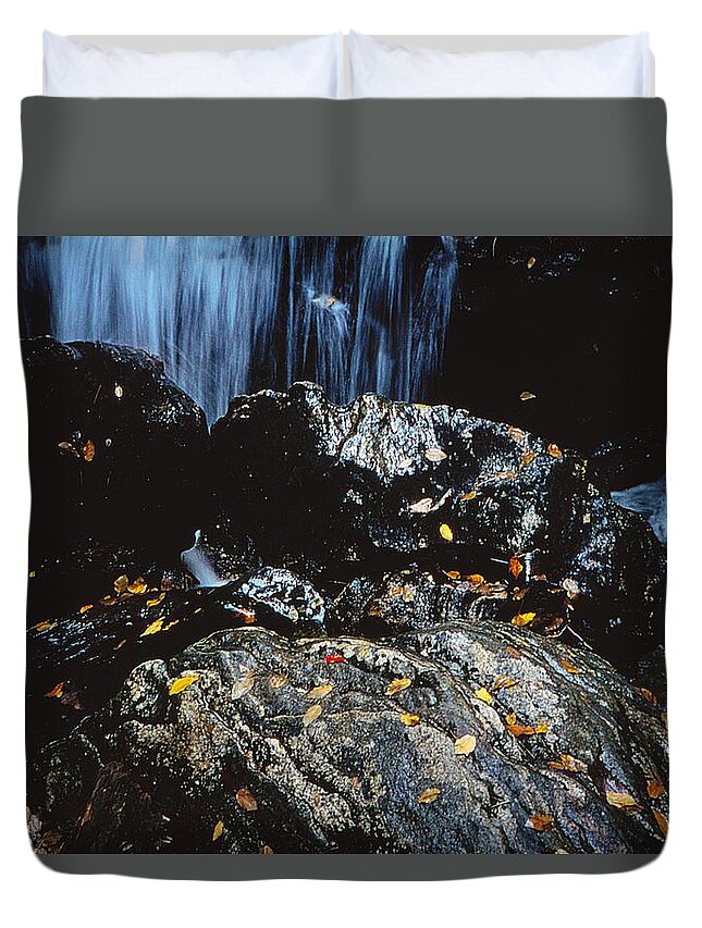 Fine Art Duvet Cover featuring the photograph Earth and Water Spirits 2 by Rodney Lee Williams