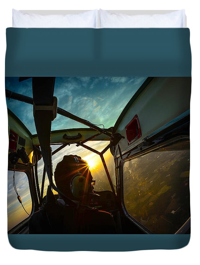 Dawn Duvet Cover featuring the photograph East Towards the Dawn by Phil And Karen Rispin