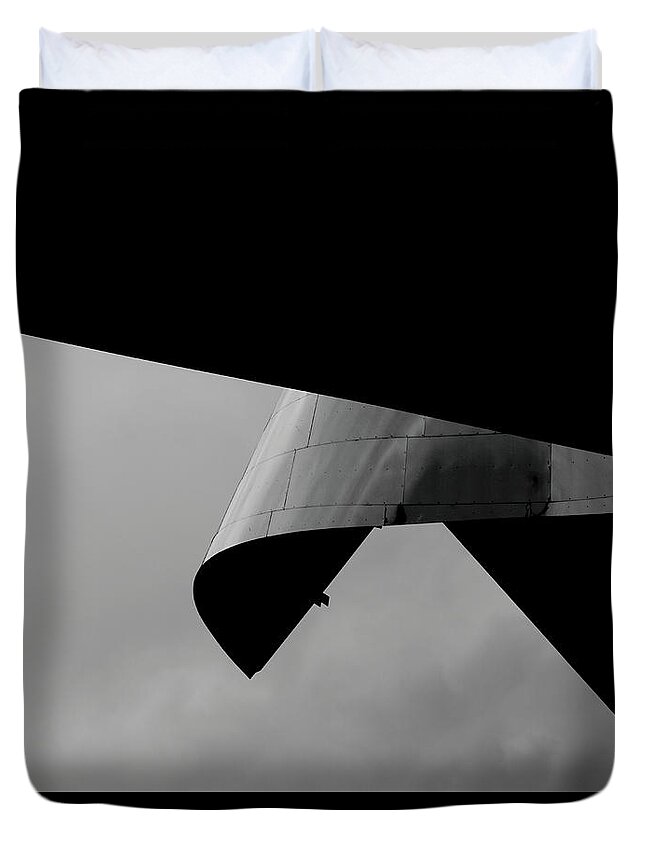 Capote Duvet Cover featuring the photograph El capote by Emme Pons