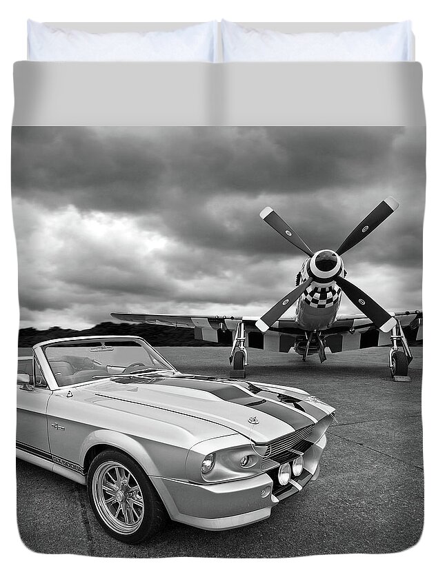 Wings And Wheels Duvet Covers