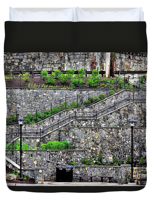 Ellicott City Duvet Cover featuring the photograph Ellicott City, Maryland 1 by Merle Grenz
