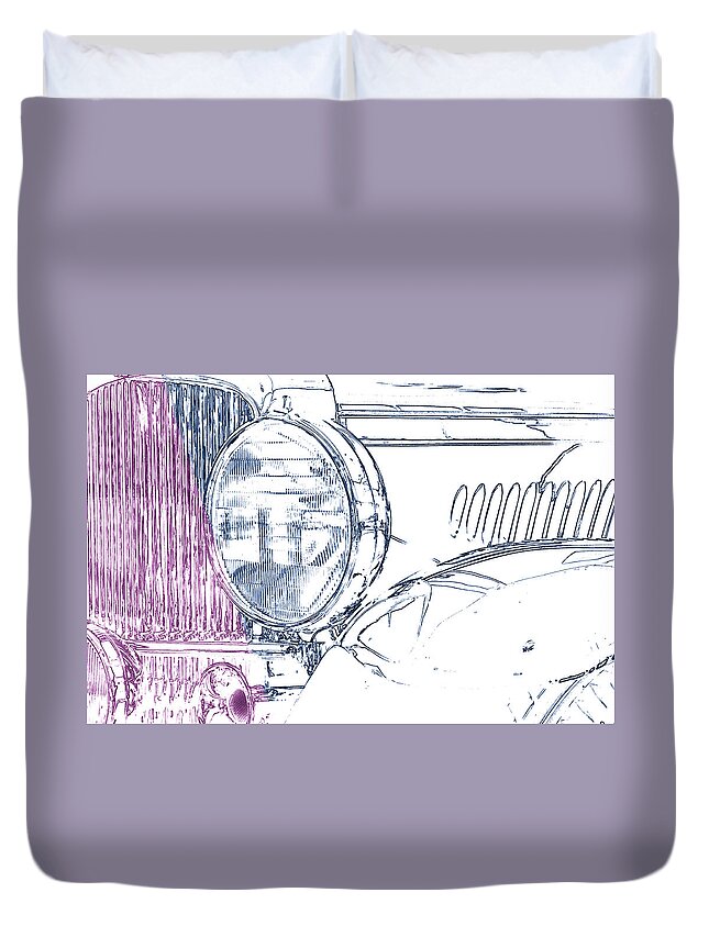 Etchings Duvet Cover featuring the photograph Etched Colors by Stewart Helberg