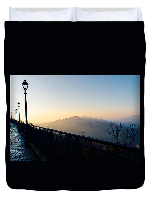 Abruzzo Duvet Cover featuring the photograph Eternal Dream 2 by AM FineArtPrints