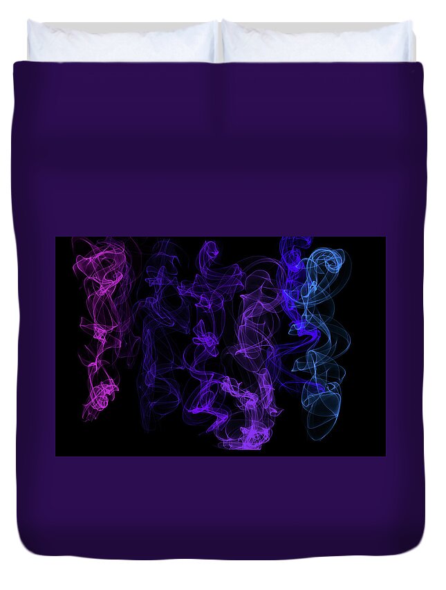  Duvet Cover featuring the digital art Ethereal Dance 1 by Jenny Rainbow