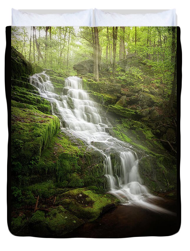 Tunxis Duvet Cover featuring the photograph Ethereal Morning by Bill Wakeley
