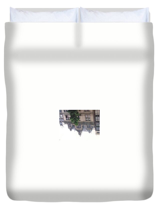 Travels Duvet Cover featuring the photograph European Building by Sharon Miller-Robinson