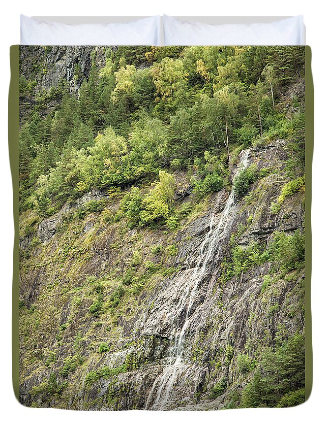  Norway Duvet Cover featuring the photograph Fjords Of Norway 16 by Timothy Hacker