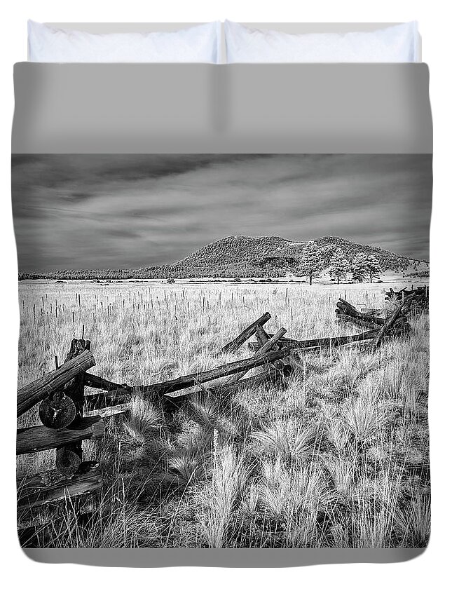 Jon Evan Glaser Duvet Cover featuring the photograph Flagstaff Backwoods by Jon Glaser
