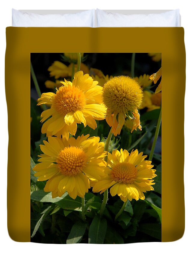 Blanket Canvas Prints Duvet Cover featuring the photograph Flowers 743 by Joyce StJames