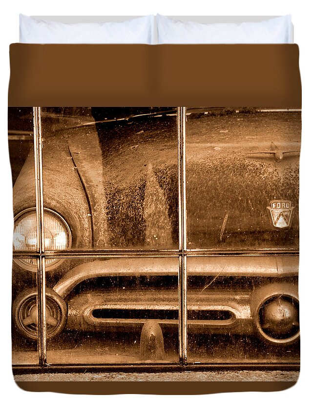 Ford Duvet Cover featuring the photograph Forever Ford by Al Swasey