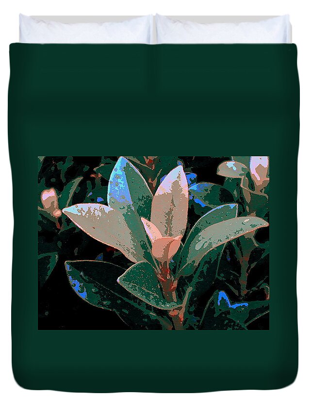 Drop Duvet Cover featuring the photograph Fresh by Andy Rhodes