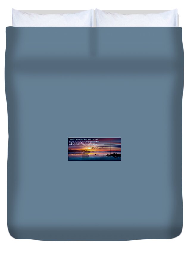  Duvet Cover featuring the photograph Friendship207 by David Norman