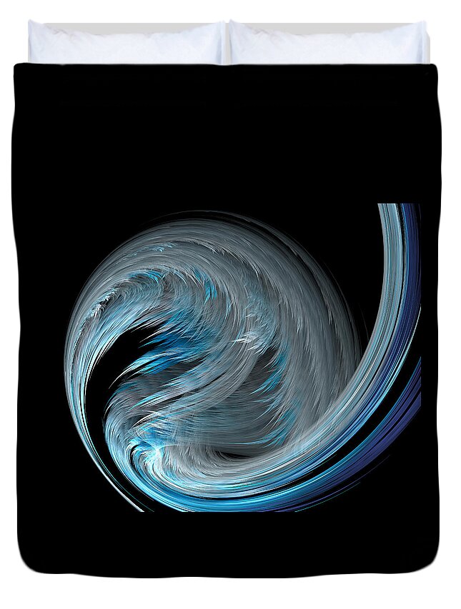 Vic Eberly Duvet Cover featuring the digital art Frozen in Time by Vic Eberly