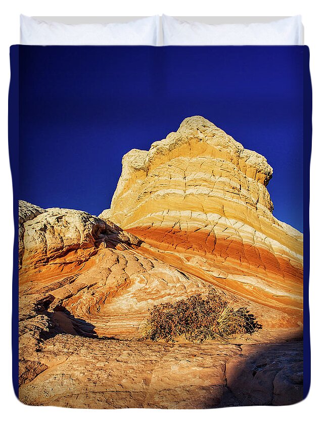 Glimpse Duvet Cover featuring the photograph Glimpse by Chad Dutson
