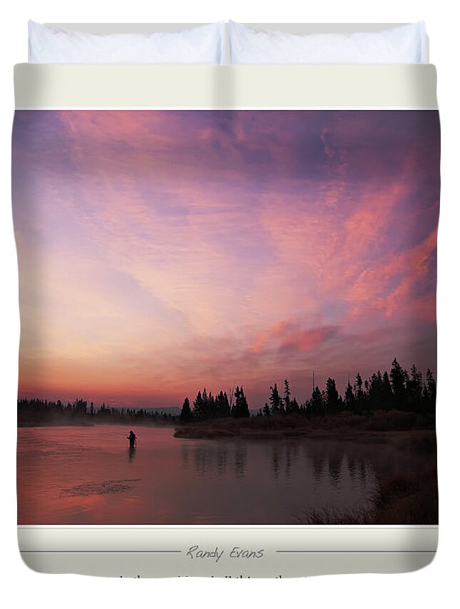 God's Temple Duvet Cover featuring the photograph God's Temple by Randall Evans