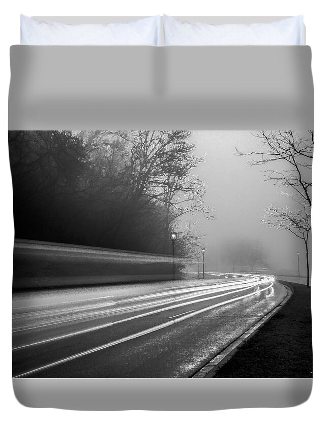 Milwaukee County Parks Duvet Cover featuring the photograph Going Places by Kristine Hinrichs
