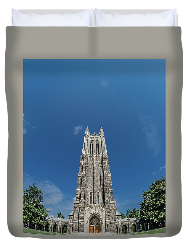 Arches Duvet Cover featuring the photograph Gothic Steeple by Kelly VanDellen
