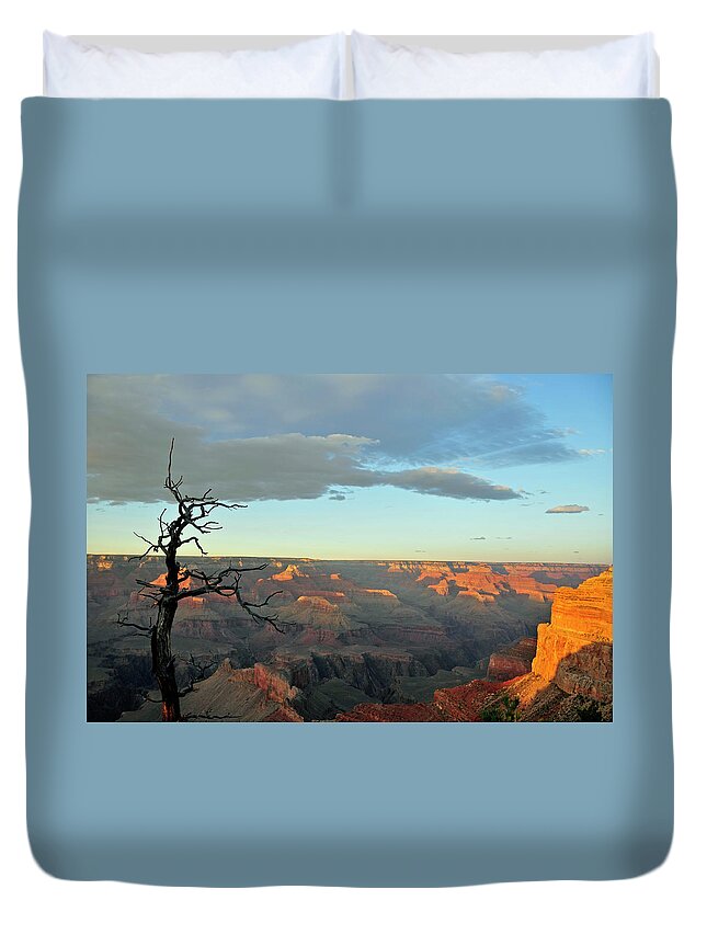 Grand Canyon Duvet Cover featuring the photograph Grand Canyon 1 by David Arment
