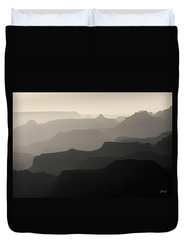 Grand Canyon Duvet Cover featuring the photograph Grand Canyon V Toned by David Gordon