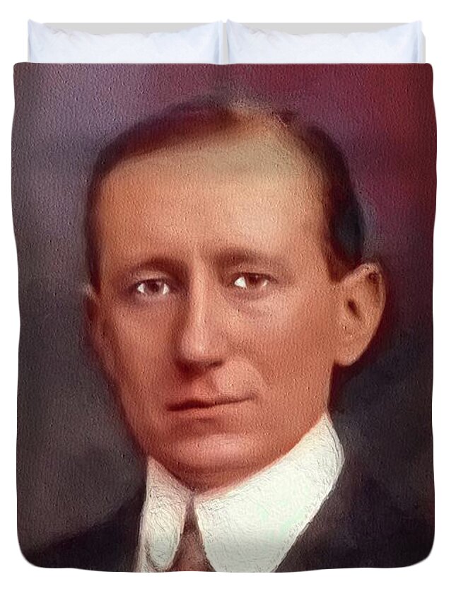 Guglielmo Marconi Inventor Duvet Cover For Sale By Esoterica Art