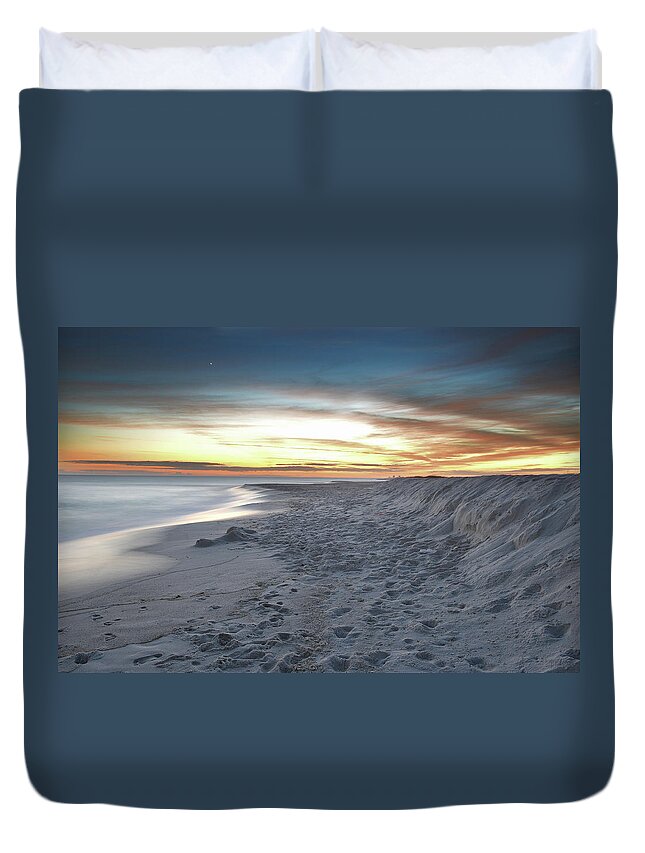 Seashore Duvet Cover featuring the photograph Gulf Island National Seashore by Renee Hardison