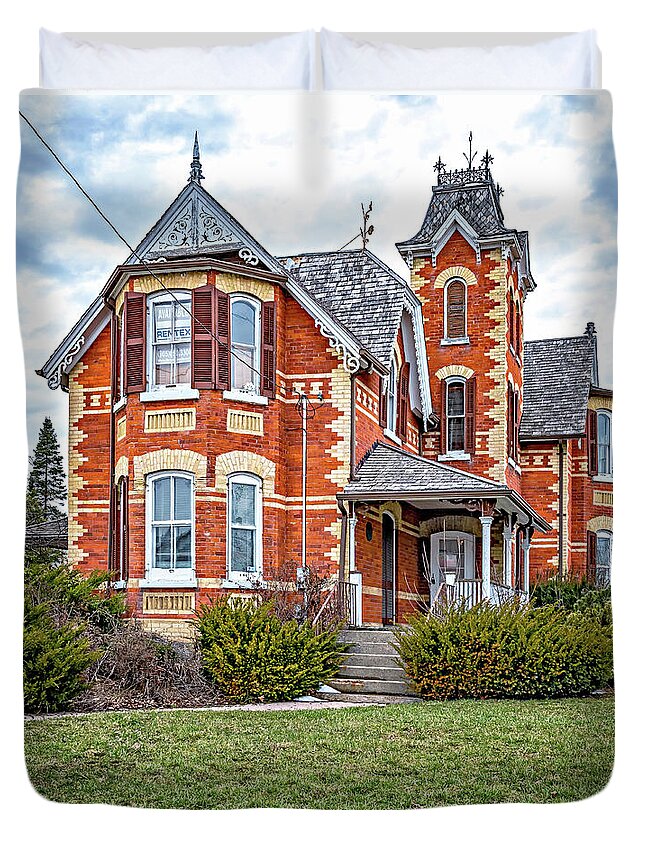 Hambly House Nobleton Ontario Duvet Cover For Sale By Steve