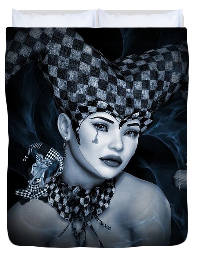 Harlequin Duvet Cover For Sale By Ali Oppy
