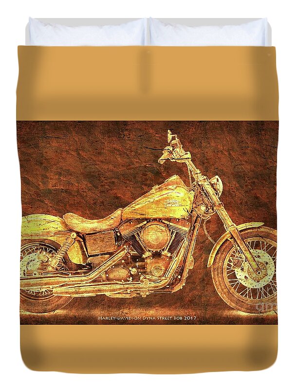 Harley Davidson Golden Motorcycle Gift For Men Pub Decoration